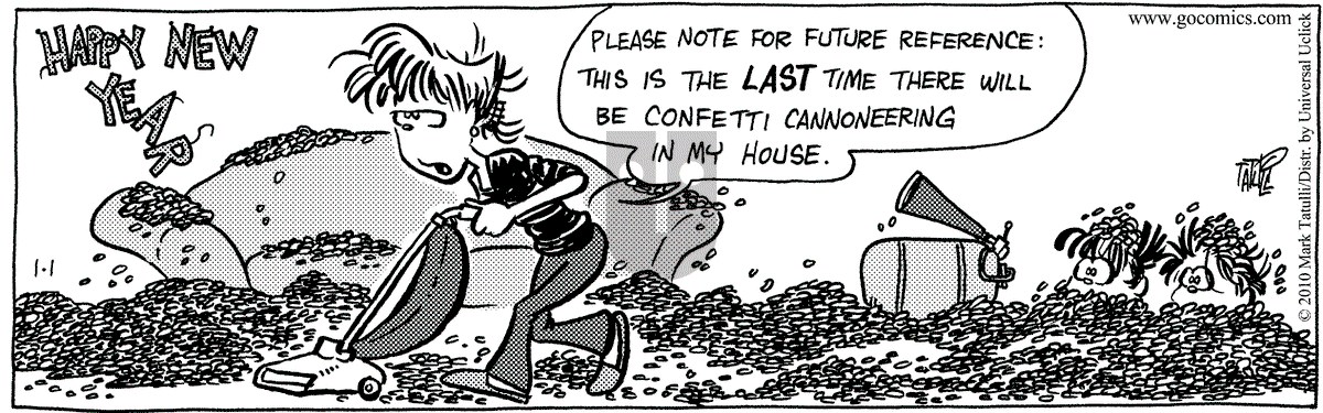 Heart of the City - Friday January 1, 2010 Comic Strip