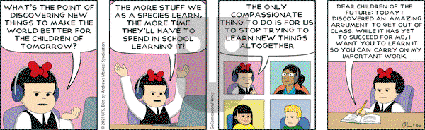Nancy on Saturday May 22, 2021 Comic Strip