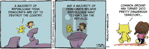 Prickly City on Monday November 3, 2025 Comic Strip