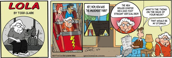 Lola on Sunday May 7, 2017 Comic Strip