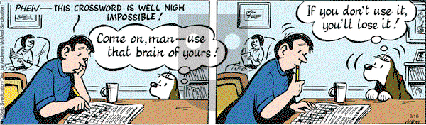 Fred Basset on Thursday August 16, 2018 Comic Strip