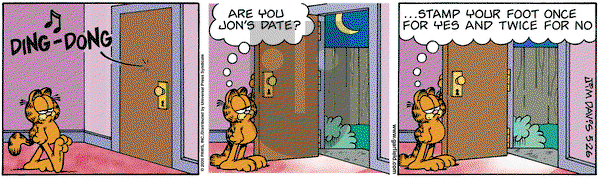 Garfield - Friday May 26, 2000 Comic Strip