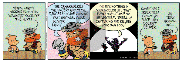 Ink Pen - Saturday October 11, 2008 Comic Strip