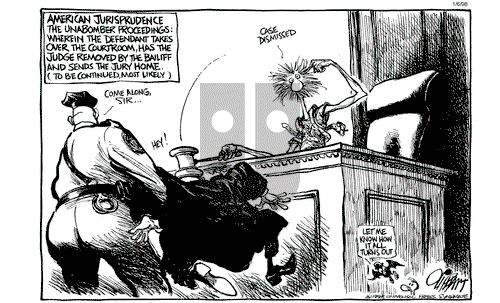 Pat Oliphant on Tuesday January 6, 1998 Comic Strip