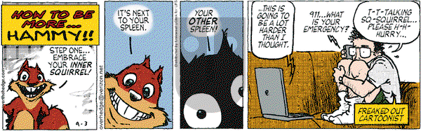 Over the Hedge on Saturday September 3, 2011 Comic Strip