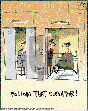 The Flying McCoys on Friday April 3, 2015 Comic Strip