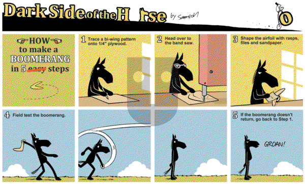 Dark Side of the Horse on Thursday December 20, 2012 Comic Strip