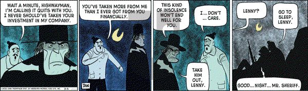 Rip Haywire on Friday March 5, 2021 Comic Strip