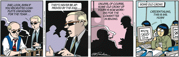 Doonesbury on Saturday June 21, 2008 Comic Strip
