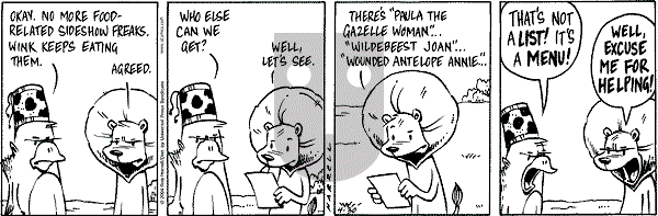 Big Top on Monday August 16, 2004 Comic Strip