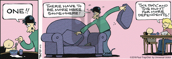 Thatababy on Friday April 15, 2016 Comic Strip