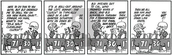 Doonesbury on Friday September 7, 1973 Comic Strip