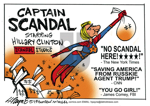 Henry Payne - Friday March 15, 2019 Comic Strip