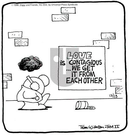 Ziggy - Friday December 13, 1996 Comic Strip