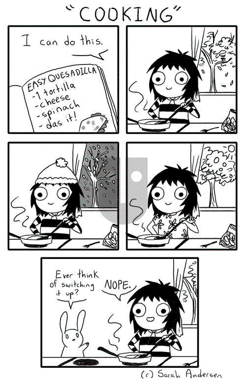 Sarah's Scribbles on Saturday January 19, 2019 Comic Strip