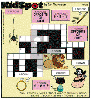 KidSpot on Monday April 21, 2025 Comic Strip