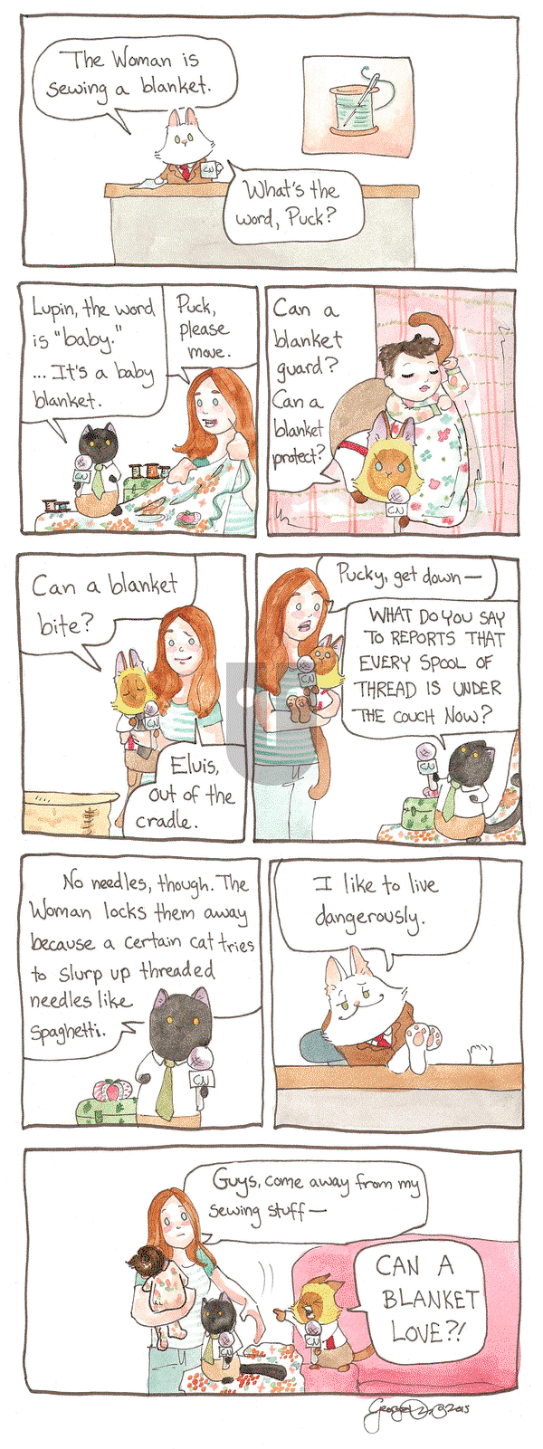 Breaking Cat News on Wednesday December 28, 2016 Comic Strip