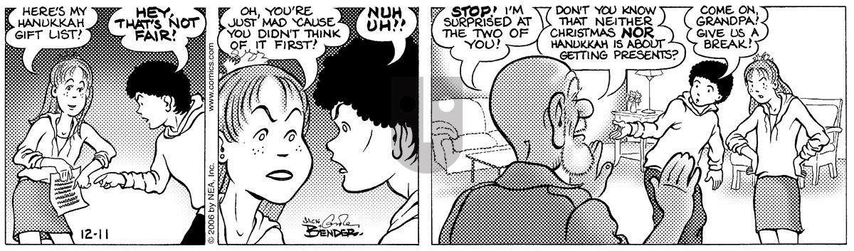 Alley Oop - Monday December 11, 2006 Comic Strip