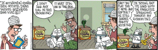 Monty on Tuesday December 3, 2013 Comic Strip