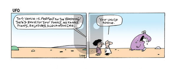 UFO - Wednesday February 19, 2025 Comic Strip