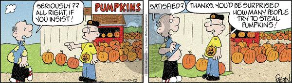 Drabble - Monday October 10, 2022 Comic Strip