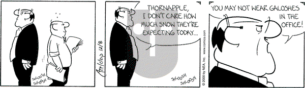 The Born Loser on Friday December 8, 2000 Comic Strip