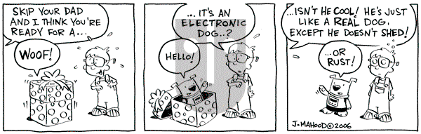 Bleeker: The Rechargeable Dog on Thursday July 27, 2006 Comic Strip