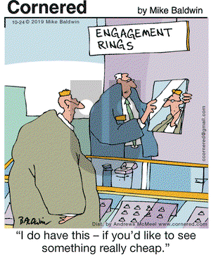 Cornered on Thursday October 24, 2019 Comic Strip