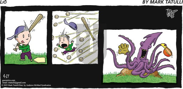 Lio on Sunday April 27, 2025 Comic Strip
