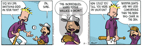 Frazz on Tuesday August 1, 2006 Comic Strip