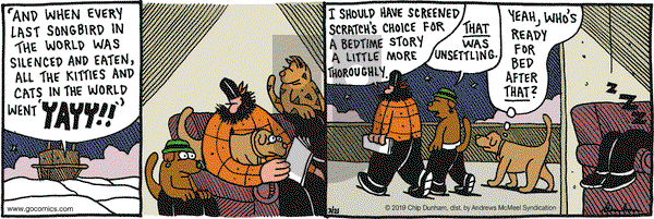 Overboard on Thursday March 21, 2019 Comic Strip