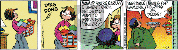 Rose is Rose on Wednesday November 24, 2010 Comic Strip