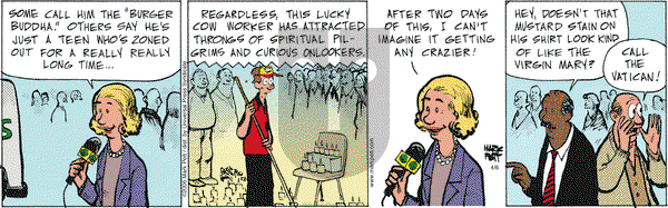 Lucky Cow on Thursday April 6, 2006 Comic Strip