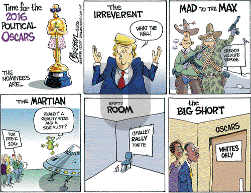 Stuart Carlson on Friday January 15, 2016 Comic Strip