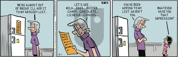 Grand Avenue on Tuesday August 1, 2023 Comic Strip