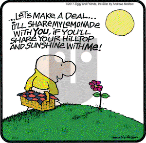 Ziggy on Saturday February 11, 2017 Comic Strip