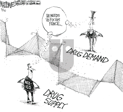 Matt Davies - Thursday March 26, 2009 Comic Strip