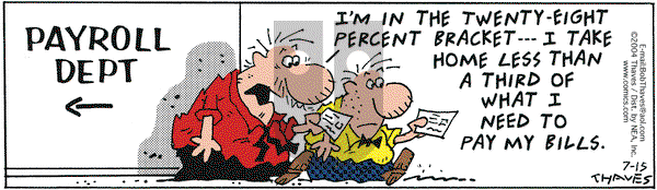 Frank and Ernest - Thursday July 15, 2004 Comic Strip