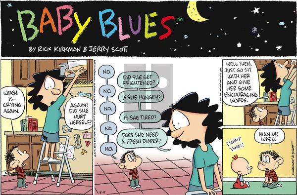 Baby Blues on Sunday August 5, 2012 Comic Strip