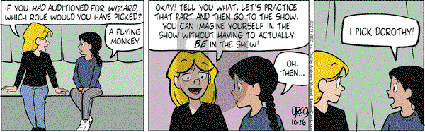 Luann on Thursday October 26, 2017 Comic Strip