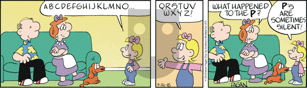 Drabble on Monday March 26, 2018 Comic Strip