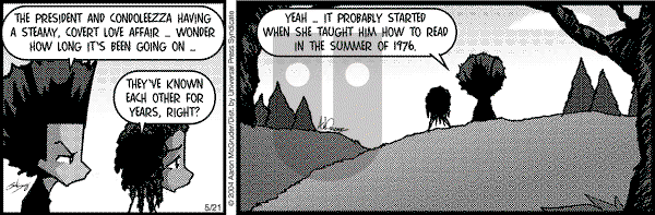 The Boondocks on Friday December 23, 2011 Comic Strip