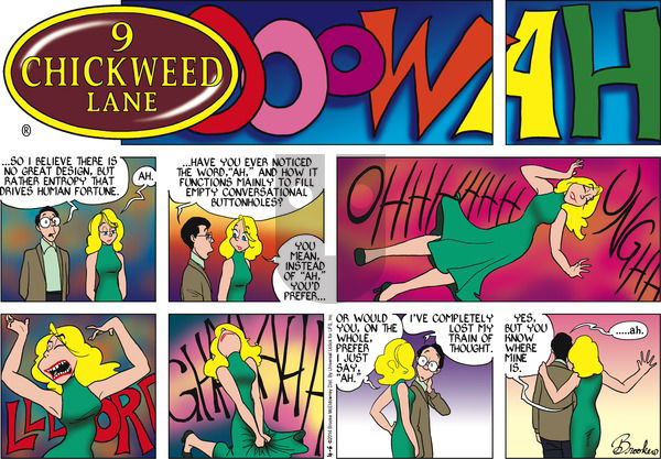 9 Chickweed Lane on Sunday April 6, 2014 Comic Strip