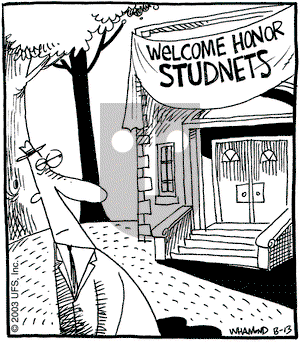 Reality Check on Wednesday August 13, 2003 Comic Strip