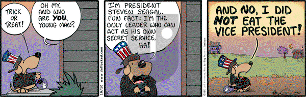 DeFlocked on Thursday October 10, 2013 Comic Strip