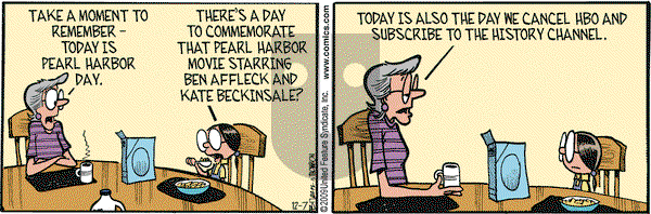 Grand Avenue on Monday December 7, 2009 Comic Strip