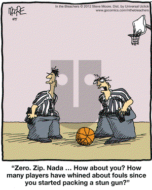 In the Bleachers on Wednesday December 5, 2012 Comic Strip