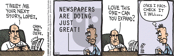La Cucaracha on Wednesday June 10, 2009 Comic Strip