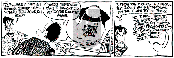 Adam@Home on Wednesday September 13, 1995 Comic Strip