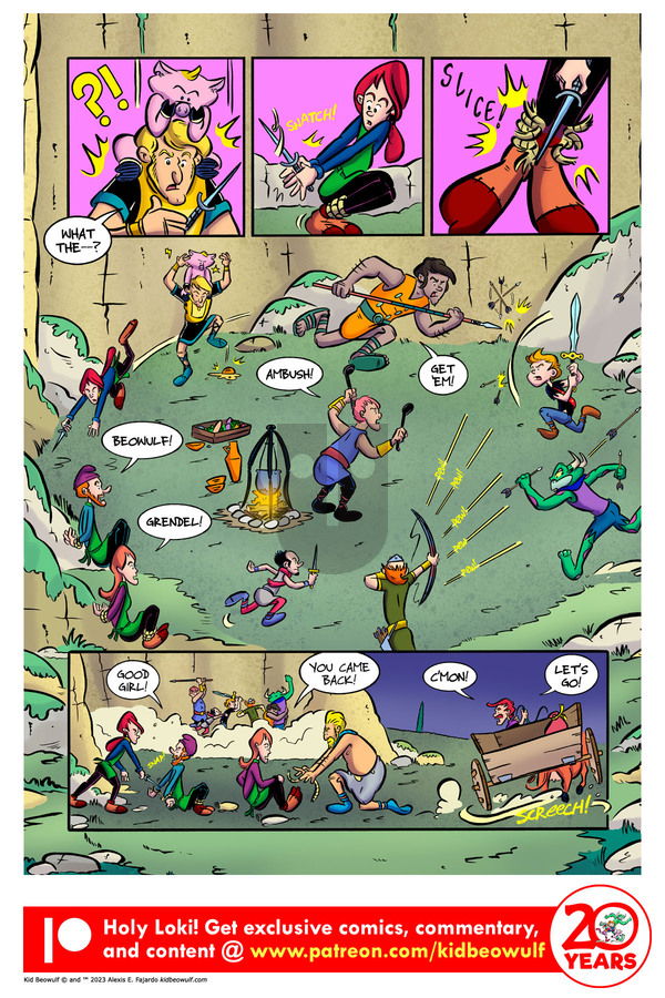 Kid Beowulf - Thursday March 7, 2024 Comic Strip